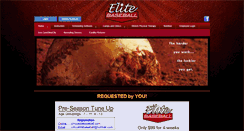 Desktop Screenshot of cincyelitebaseball.com